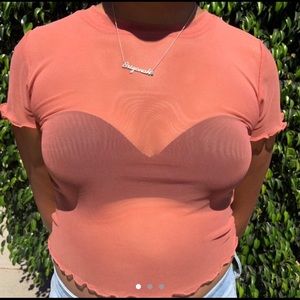 forever 21 mesh top